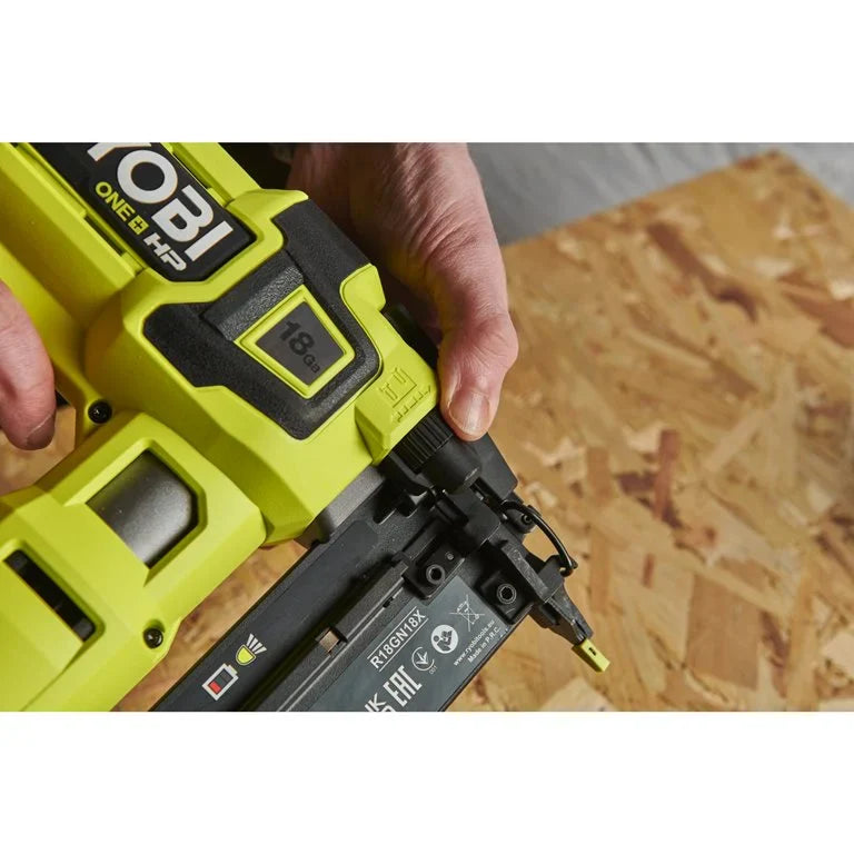 ONE+™ 18V HP Brushless 18G Accu Tacker (Inclusief. accu)